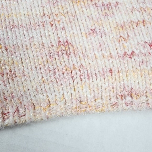 NWOT Sundown By Splendid Knit Shorts Cotton Blend Cream Pink Loungewear Size M - Picture 9 of 12